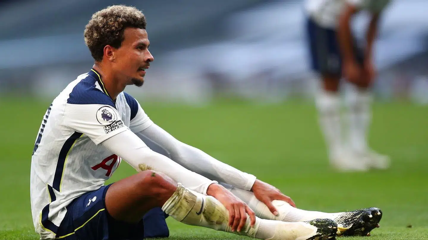 Dele Alli er ikke med i dagens Premier League-kamp for Tottenham.