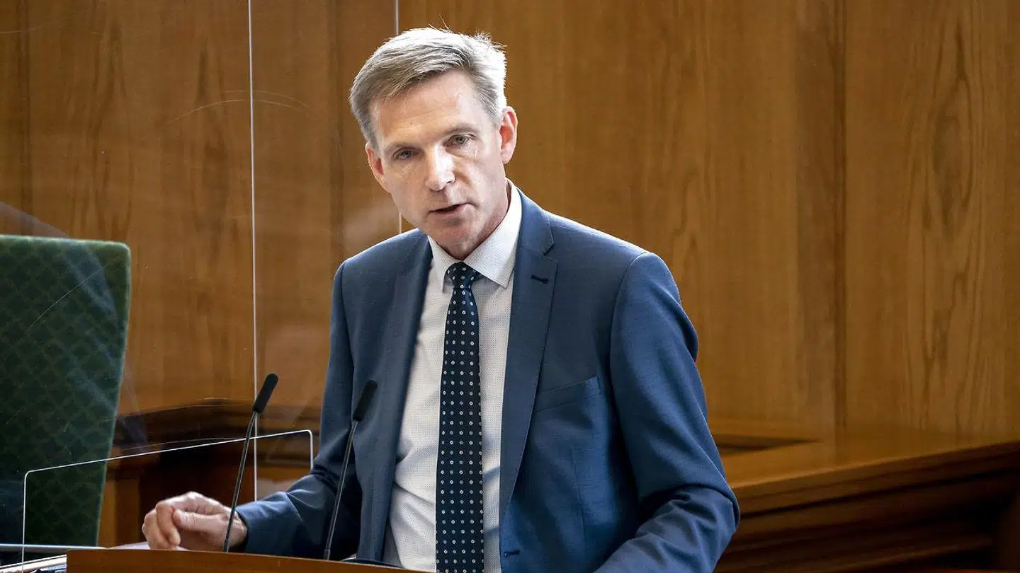 Kristian Thulesen Dahl (DF) taler under afslutningsdebat i Folketinget på Christiansborg i København, mandag den 22. juni 2020.