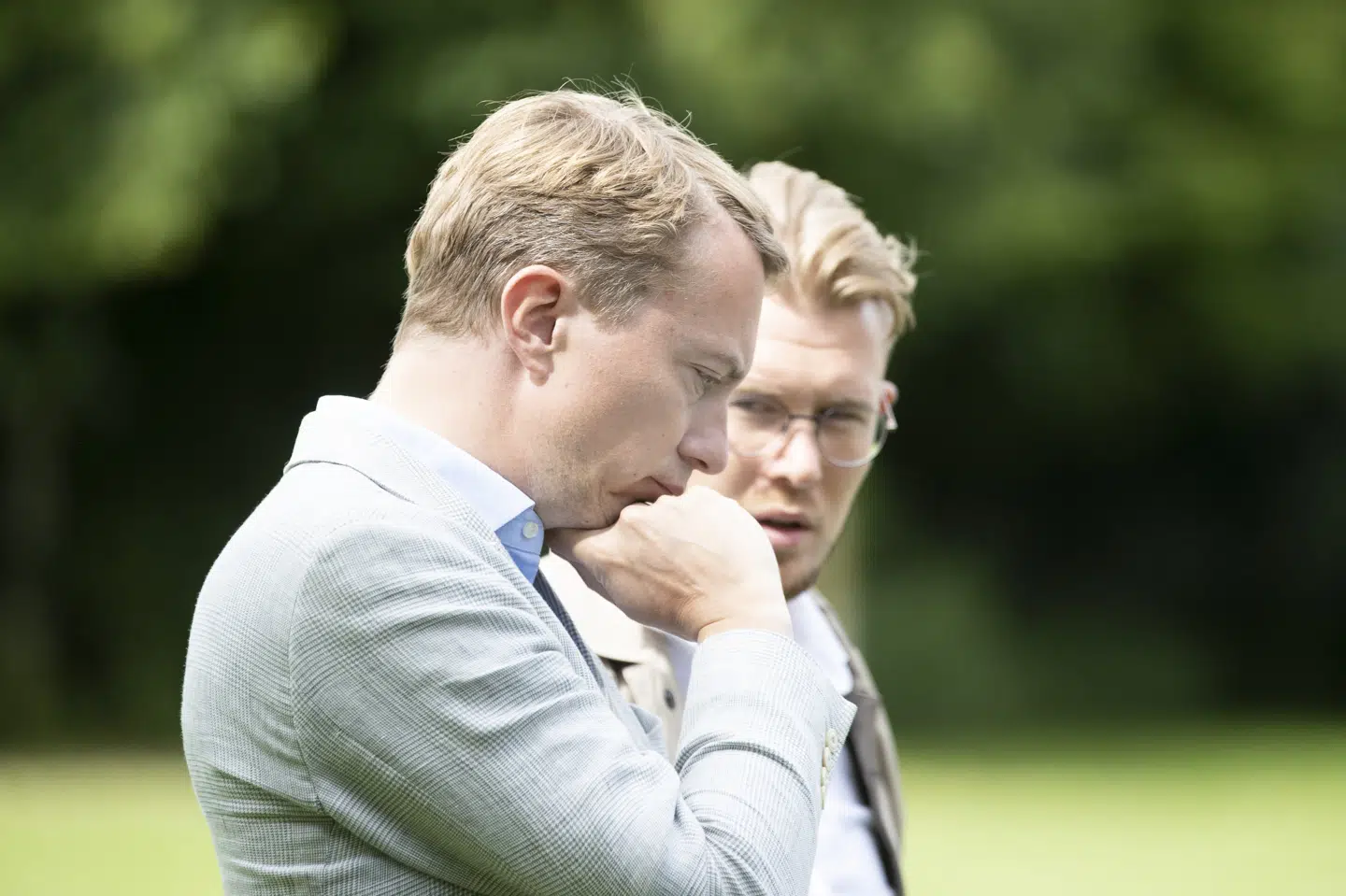 Ifølge en ny bog baseret på anonyme kilder planlagde Morten Messerschmidt (DF) efter valget i 2019 at kuppe Dansk Folkepartis formand Kristian Thulesen Dahl. Frank Cilius/Ritzau Scanpix