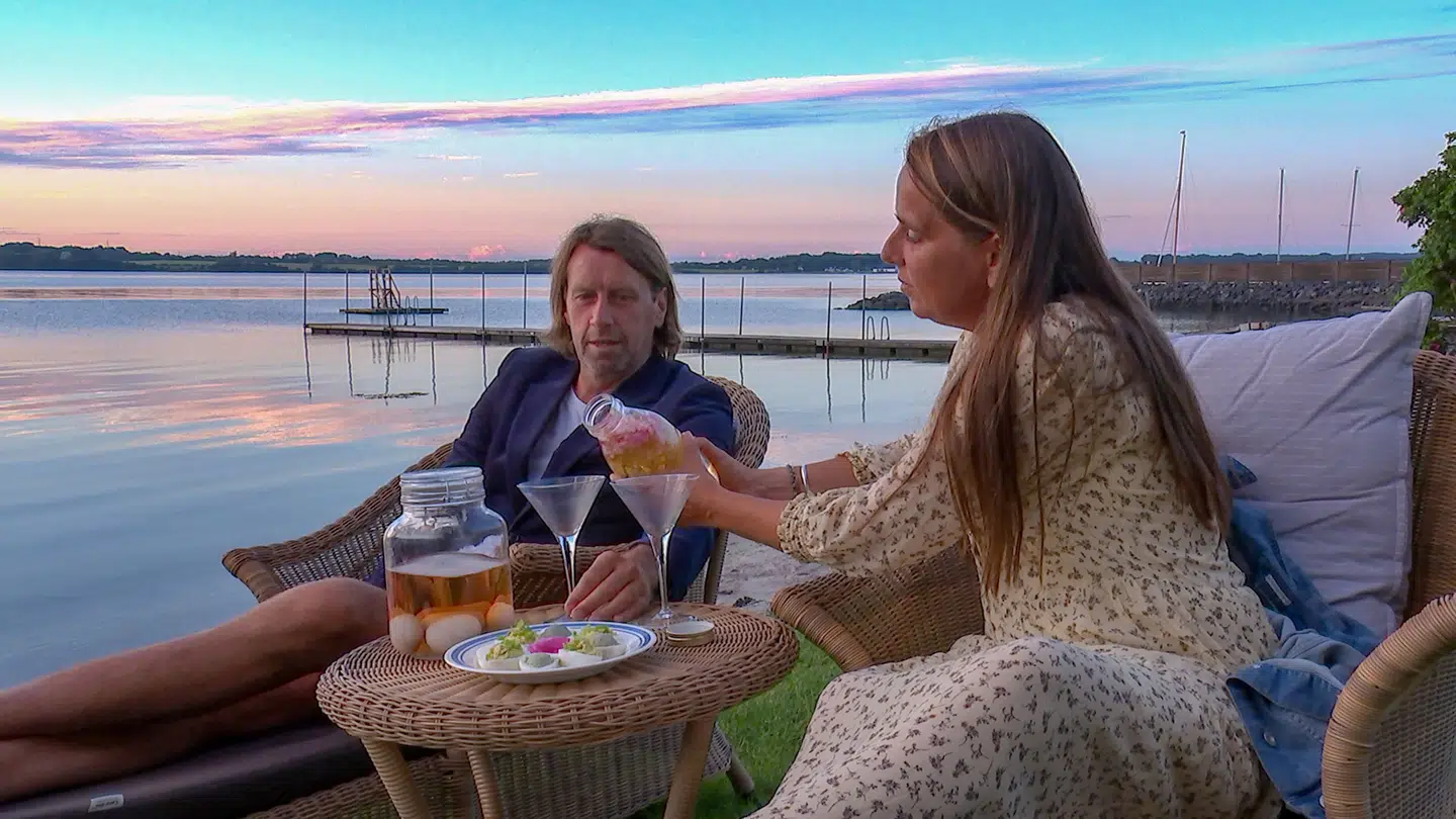 Anne og Anders på tur i Danmark.
