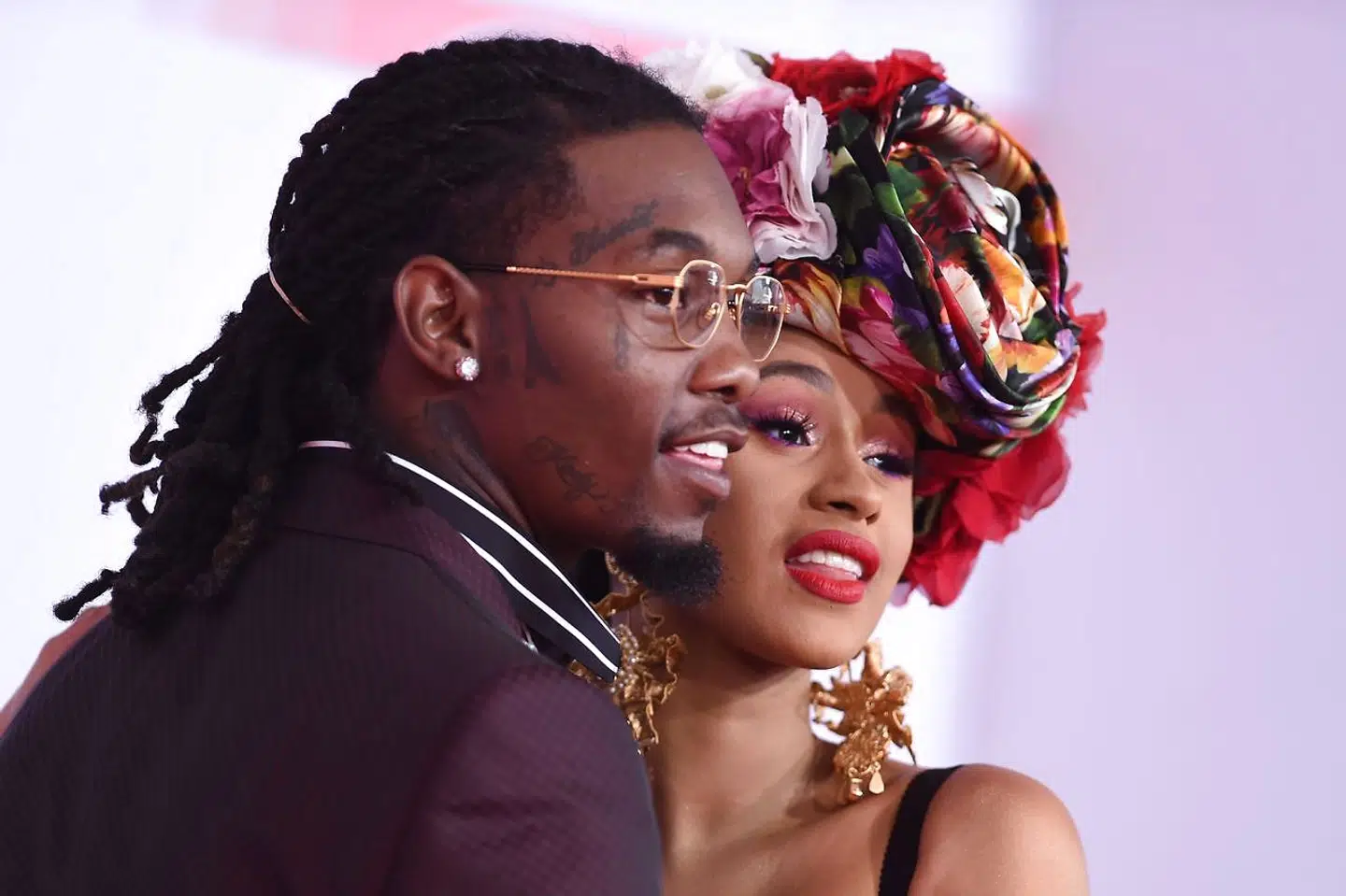 ARKIVFOTO af Cardi B og Offset sammen i 2018.