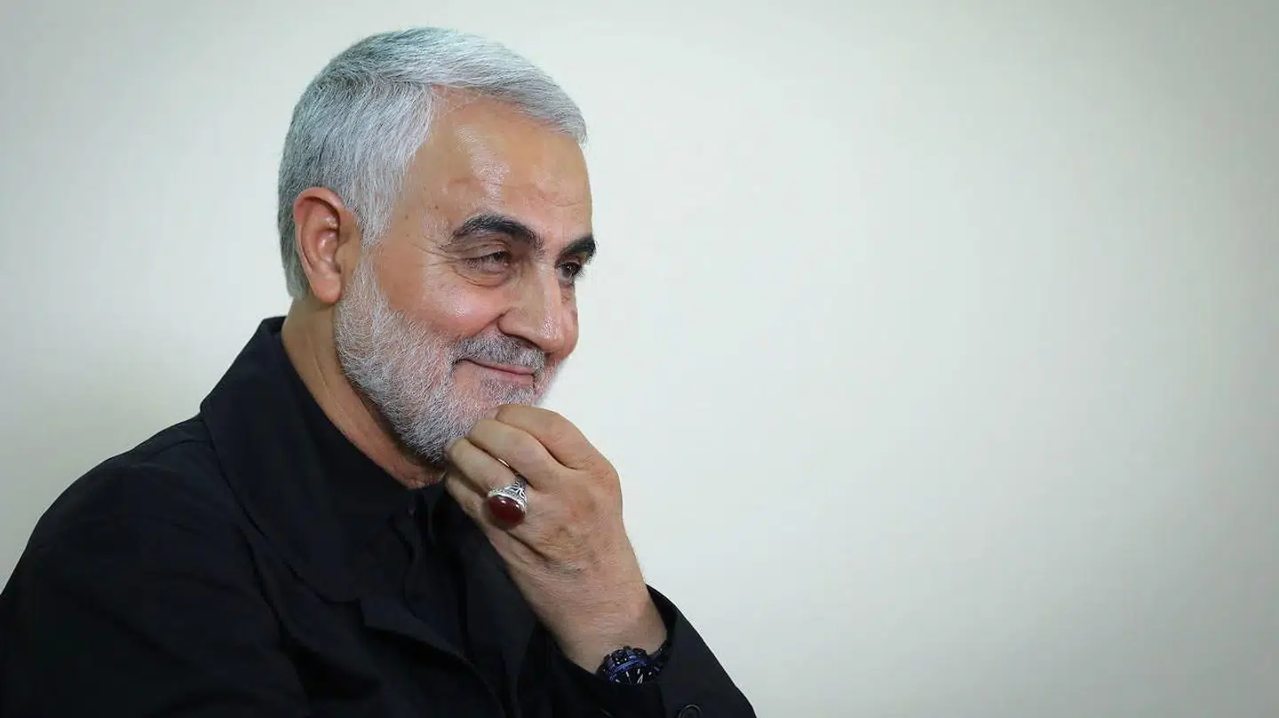 Den berygtede iranske topgeneral Qasem Soleimani blev drabt i et droneangreb af USA i januar. Iran plotter stadig hævn.