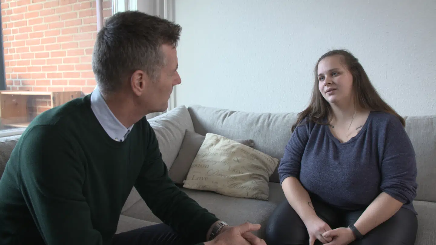 I programmet tog Sarah og Carsten Linnemann en lang snak om, hvordan forholdet havde lidt under Daniels skjulte misbrug.