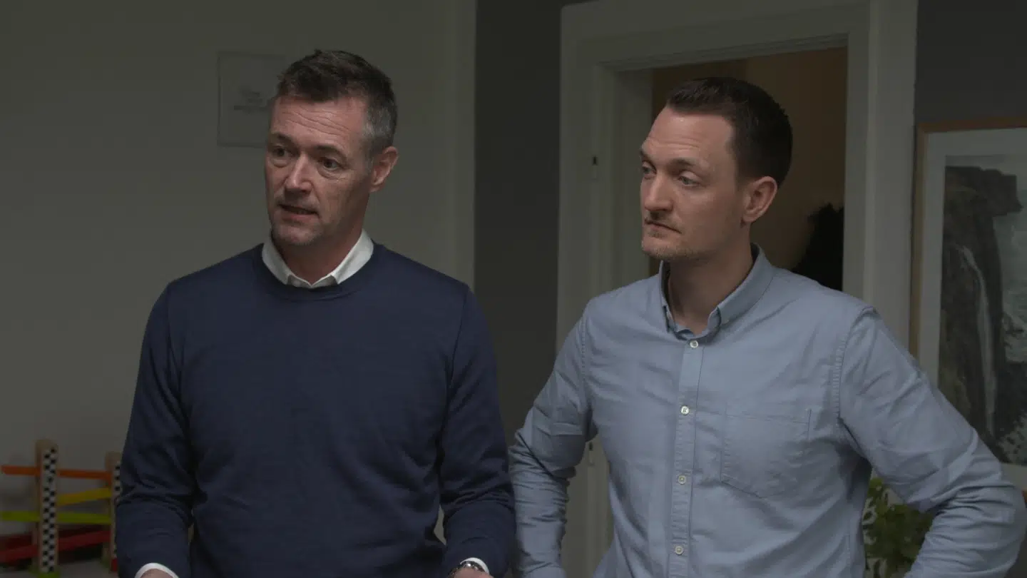 Carsten Linnemann og Kenneth Hansen i programmet.
