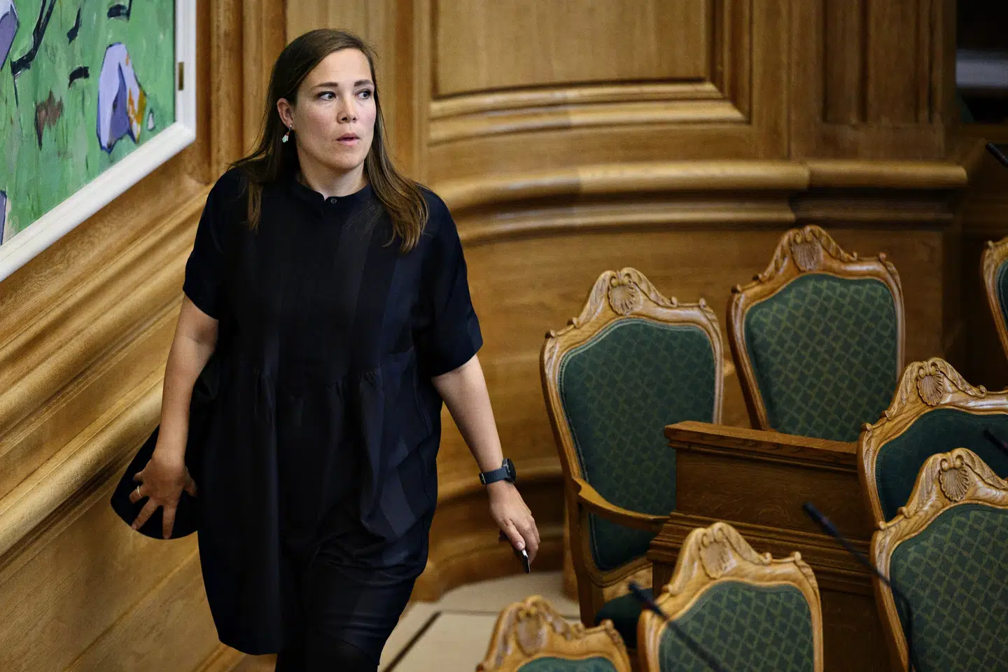 Social- og indenrigsminister Astrid Krag (S) er efterhånden klar til at lancere regeringens udspil Børnene først, som allerede har været meget debatteret. Philip Davali/Ritzau Scanpix