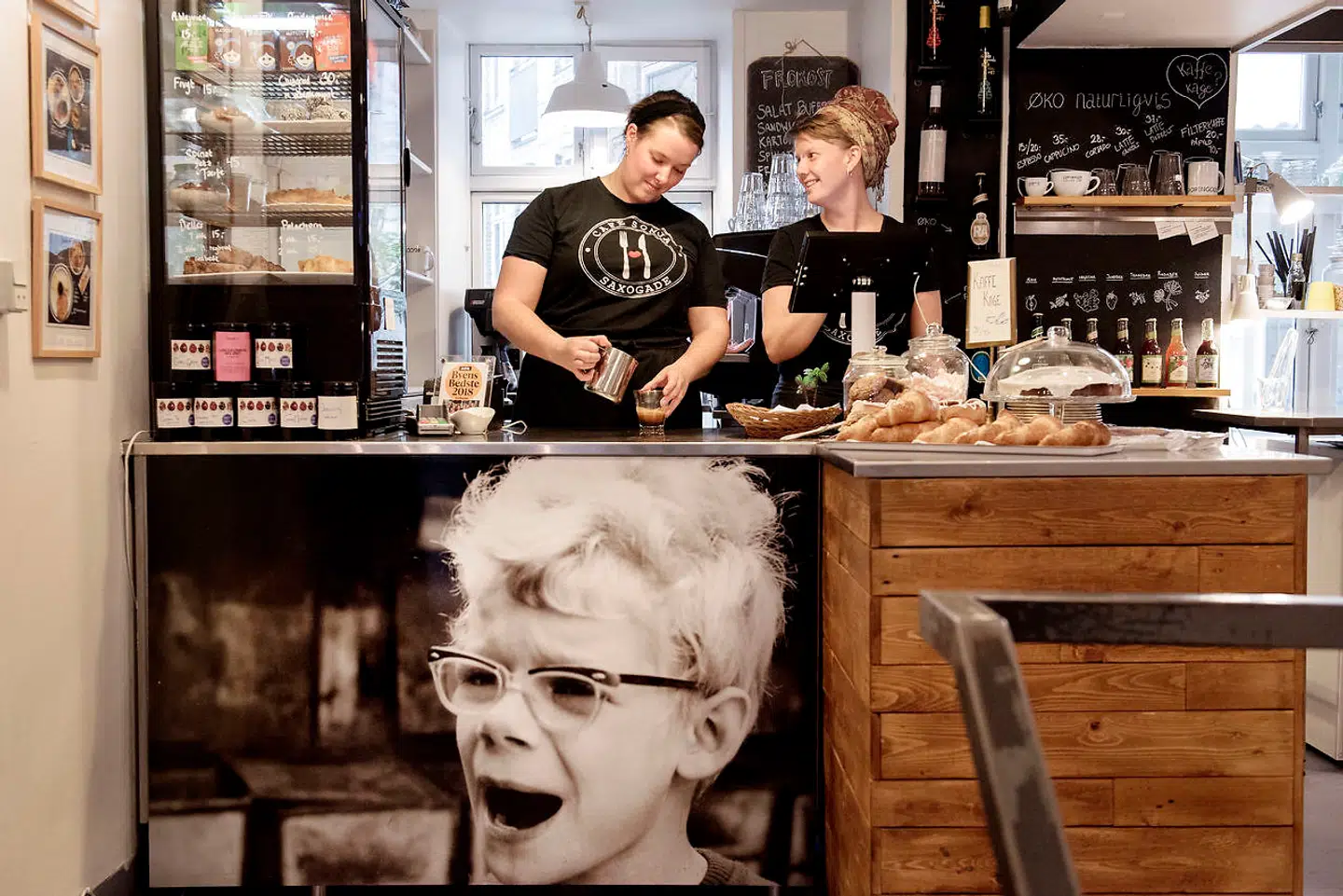 Sonja fra Saxogade har blandt andet lagt navn til en café i kvarteret på Vesterbro. Arkivfoto.