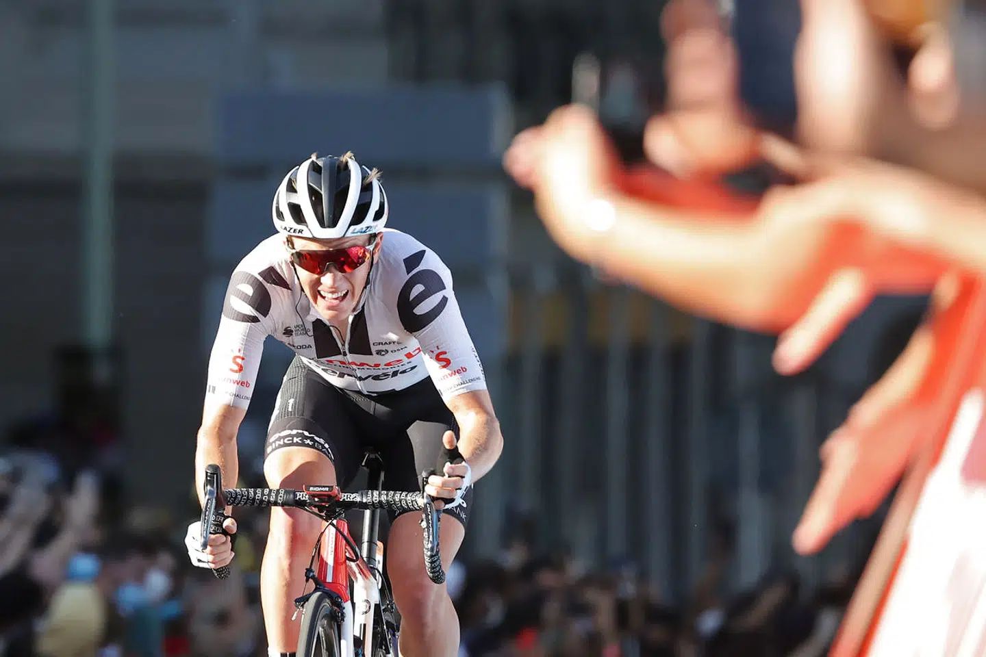 »I dag var Søren Kragh Andersens kørsel perfekt,« skriver Jakob Fuglsang.