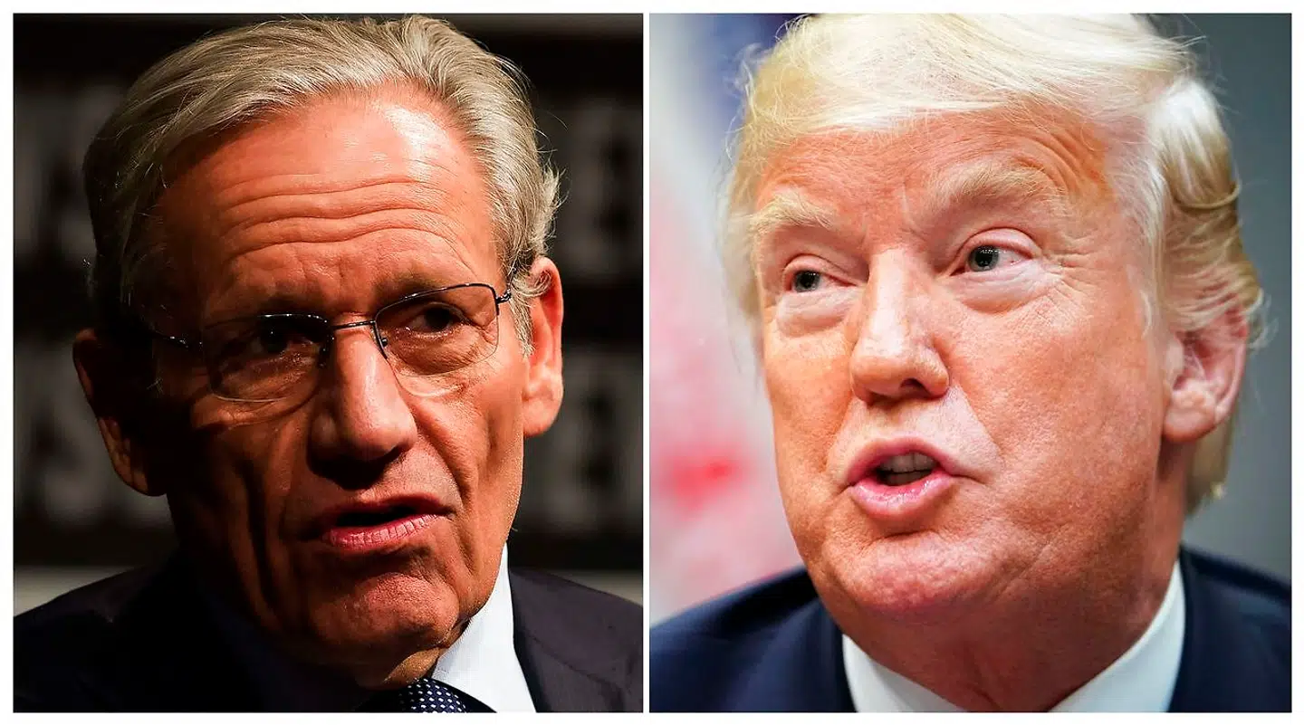 Bob Woodwards (tv) nye bog 'Rage' er blevet til efter 18 interview med Donald Trump.