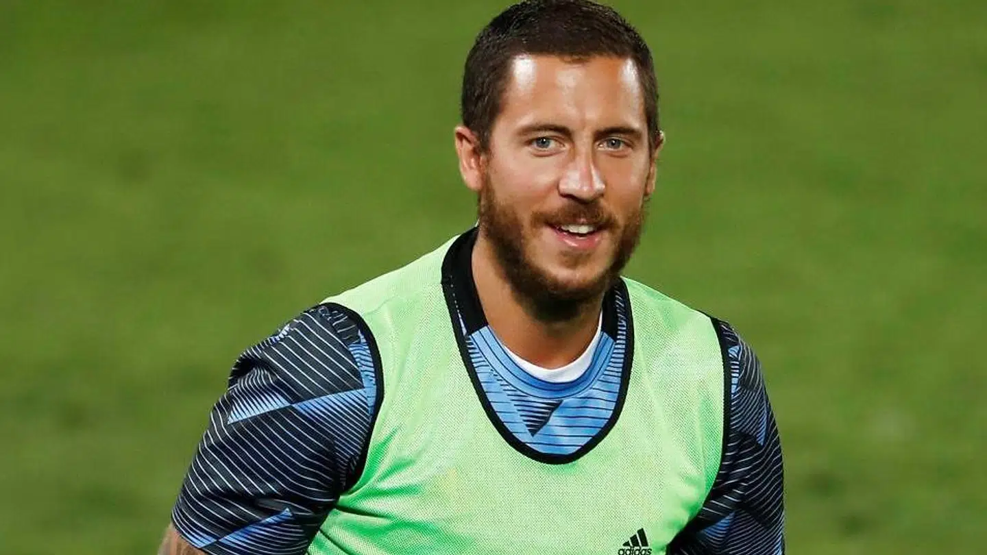 Hazard er dukket overvægtig op igen i Real Madrid.