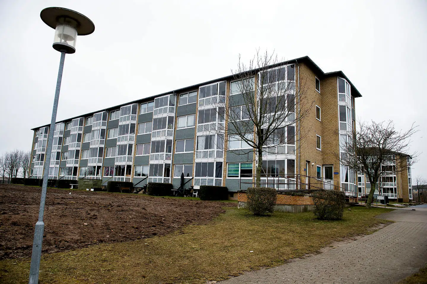Som opfølgning på præsentationen af 'Ét Danmark uden parallelsamfund – ingen ghettoer i 2030' besøger statsminister Lars Løkke Rasmussen (V) Motalavej i Korsør fredag 9 marts 2018. (Foto: Liselotte Sabroe/Scanpix 2018)