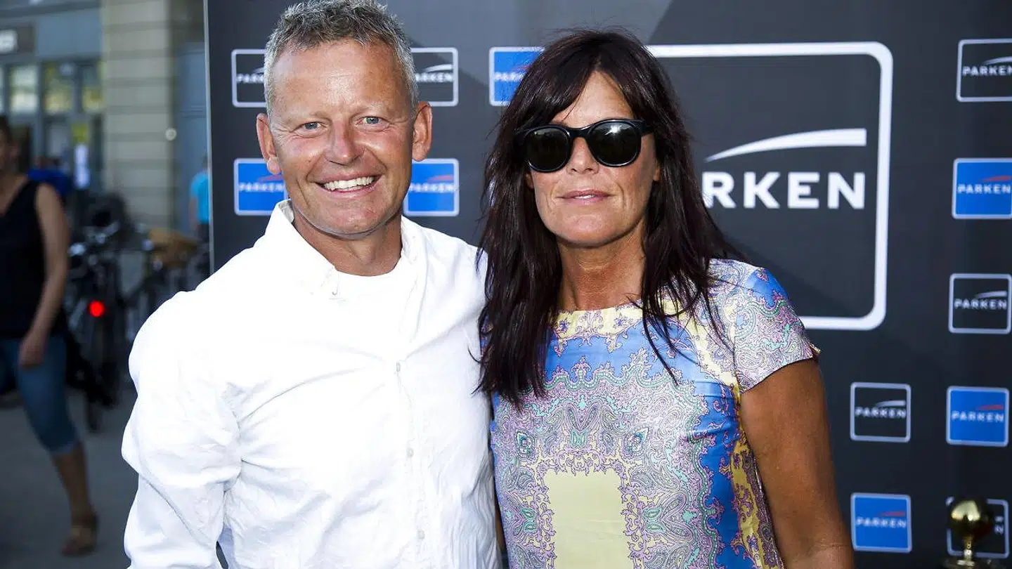 Arkivfoto af Bubber med sin nu kommende ekskone Christina Ibsen Meyer.