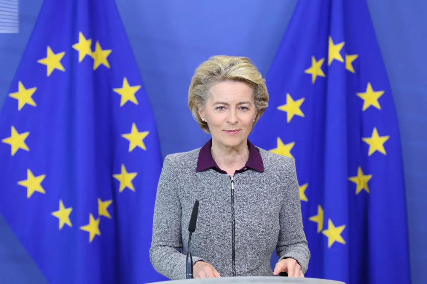 EU-Kommissionens formand, Ursula von der Leyen, har tirsdag valgt en ny irsk EU-kommissær og foretaget et rokade i Kommissionen. Francois Walschaerts/Ritzau Scanpix