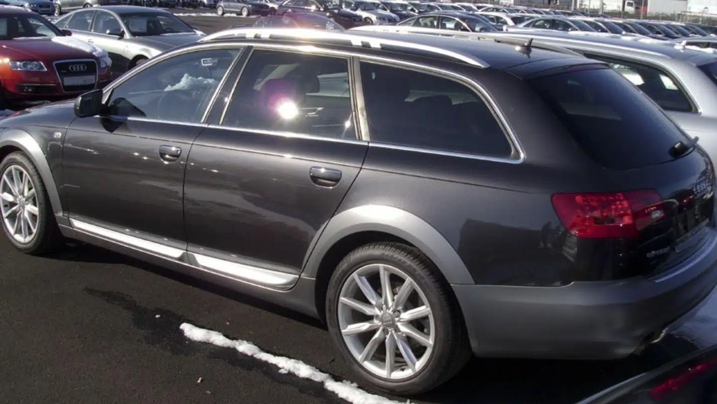 Det er en Audi som denne, Midt- og Vestjyllands Politi leder efter.