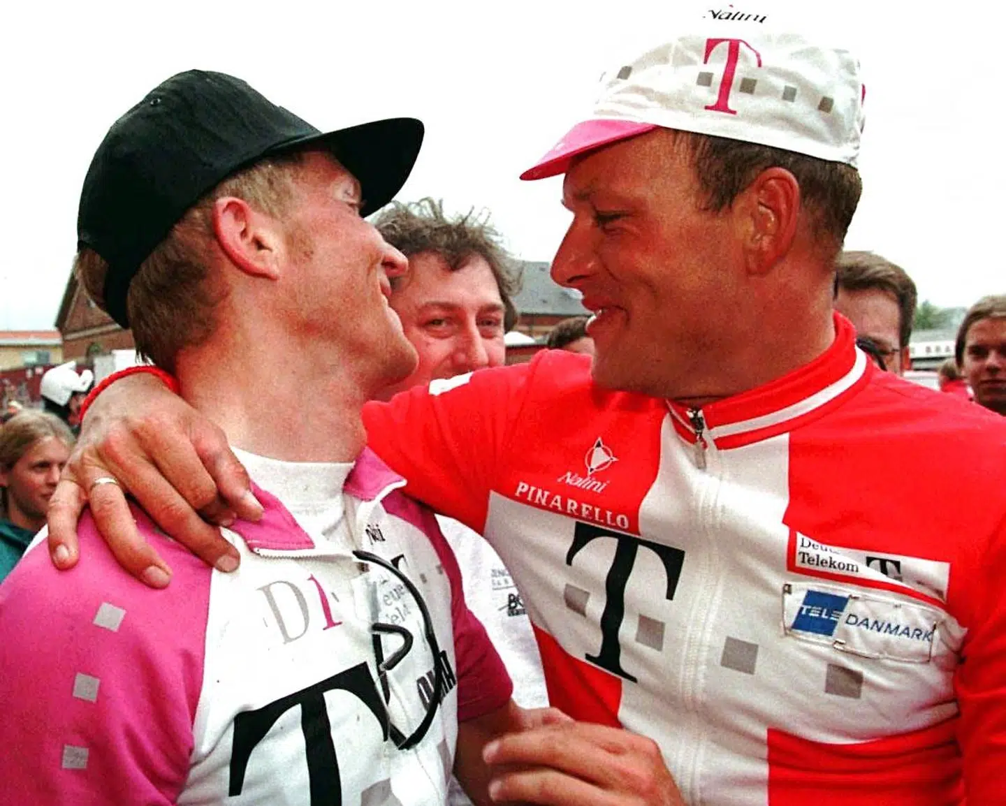 Brian Holm og Bjarne Riis tilbage i 1997.