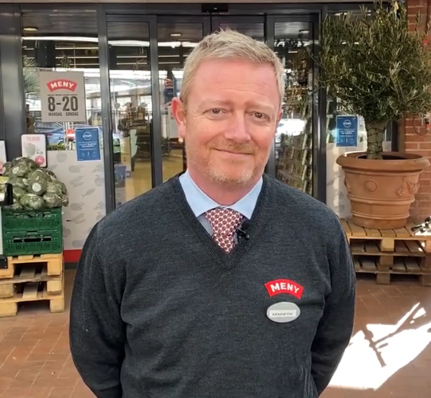 Kenneth Pedersen, direktør for Meny i Danmark, vil have gang i en krig om kvalitetsvarer.