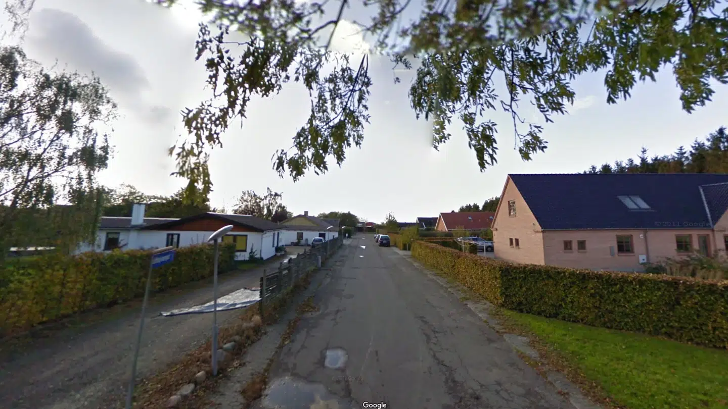 Det er blandt andet ved dette boligområde i Havrebjerg nær Slagelse, at naboerne har haft problemer med den 42-årige mand.