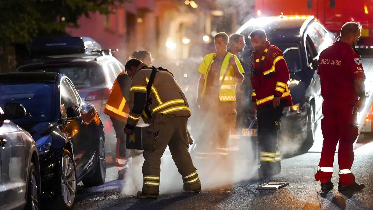 En person kom lettere til skade i forbindelse med episoden.