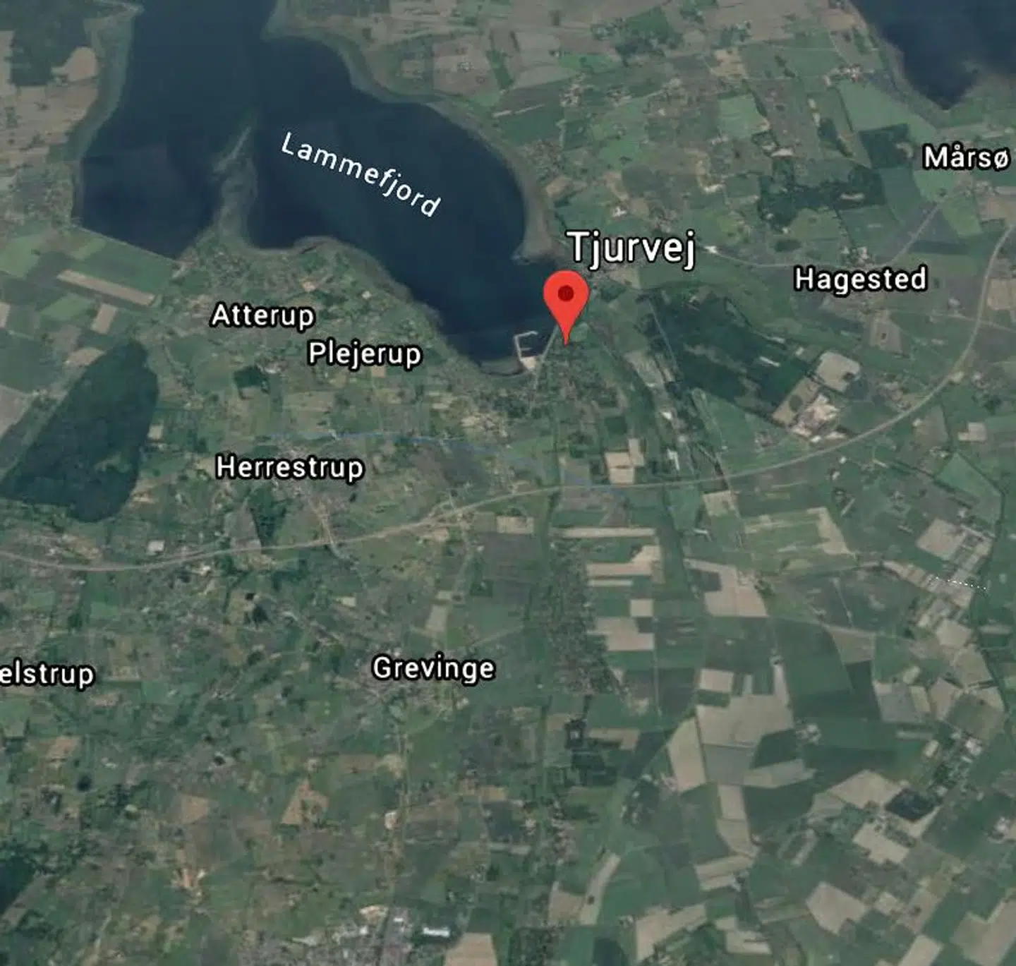 Lone Gustavsens sommerhus ligger i en lavning i bunden af Lammefjorden og er oversvømmelsestruet.