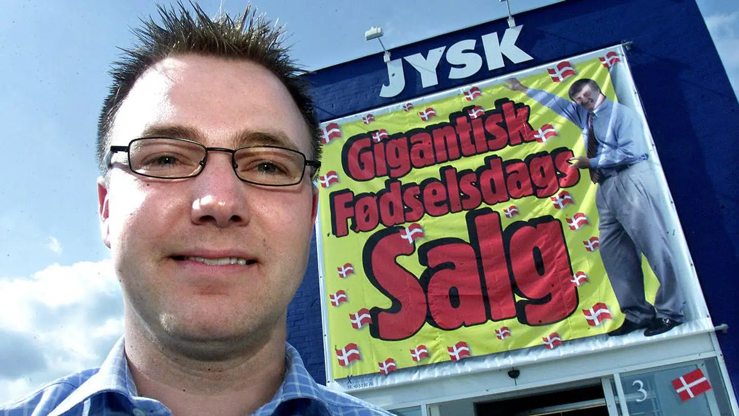 Jacob Brunsborg prøvede allerede i en ung alder kræfter med Jysk.
