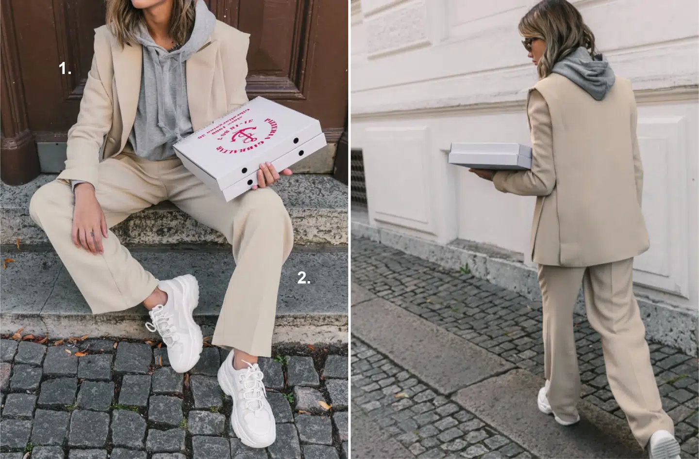 4. outfit fra NA-KD: Et behageligt sæt, som både kan bruges til at chille, men også på arbejdet.