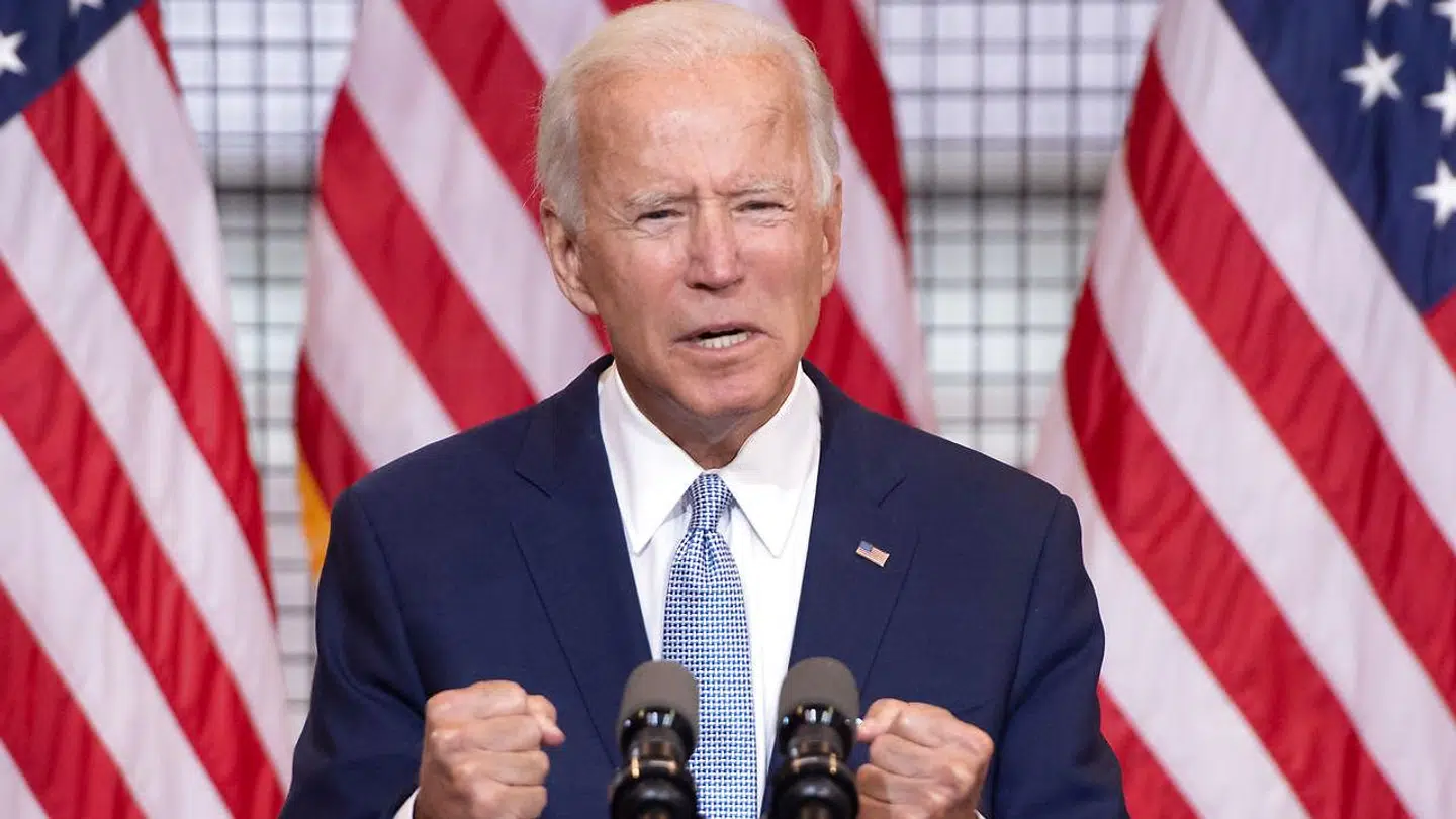 Joe Biden under sin tale i Pittsburgh, hvor han kom til at udtale noget voldsomt vrøvl.
