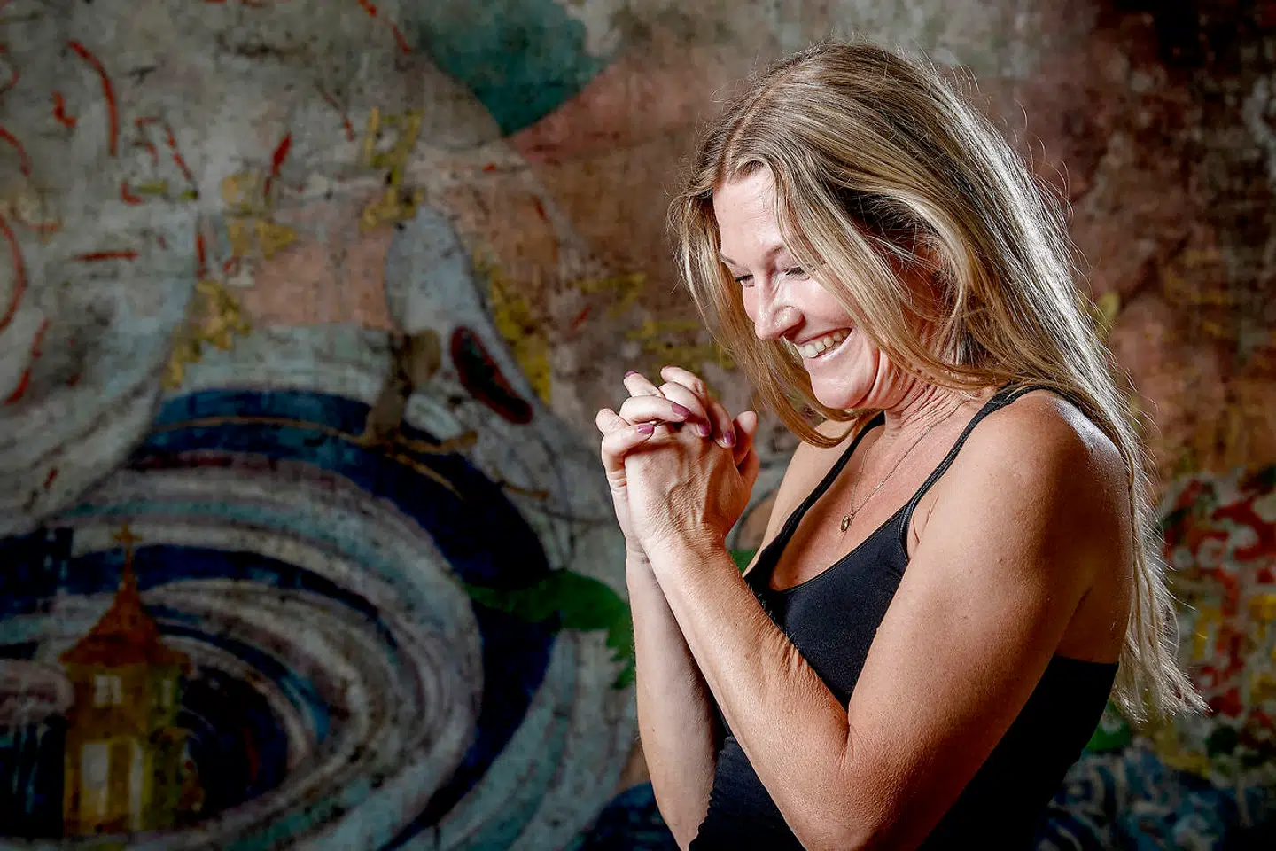 I dag kan hun grine igen, men da sønnen Gilbert blev syg, var alt en kamp for overlevelse. Hans og hele familiens.