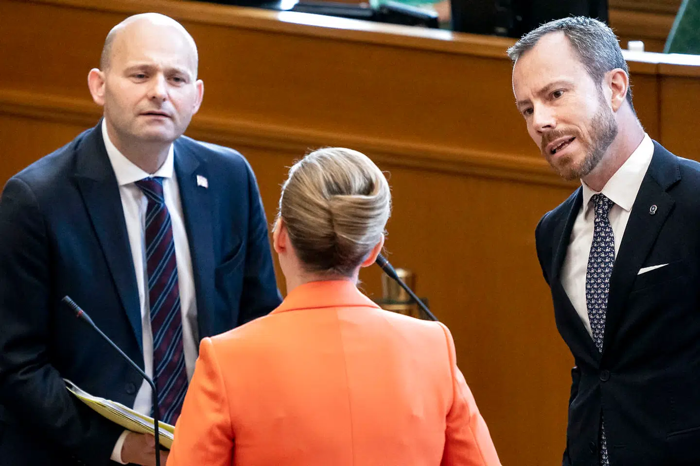 Foreløbig går Jakob Ellemann efter hendes post. Hvornår melder Søren Pape sig i kapløbet? (Foto: Mads Claus Rasmussen/Ritzau Scanpix)