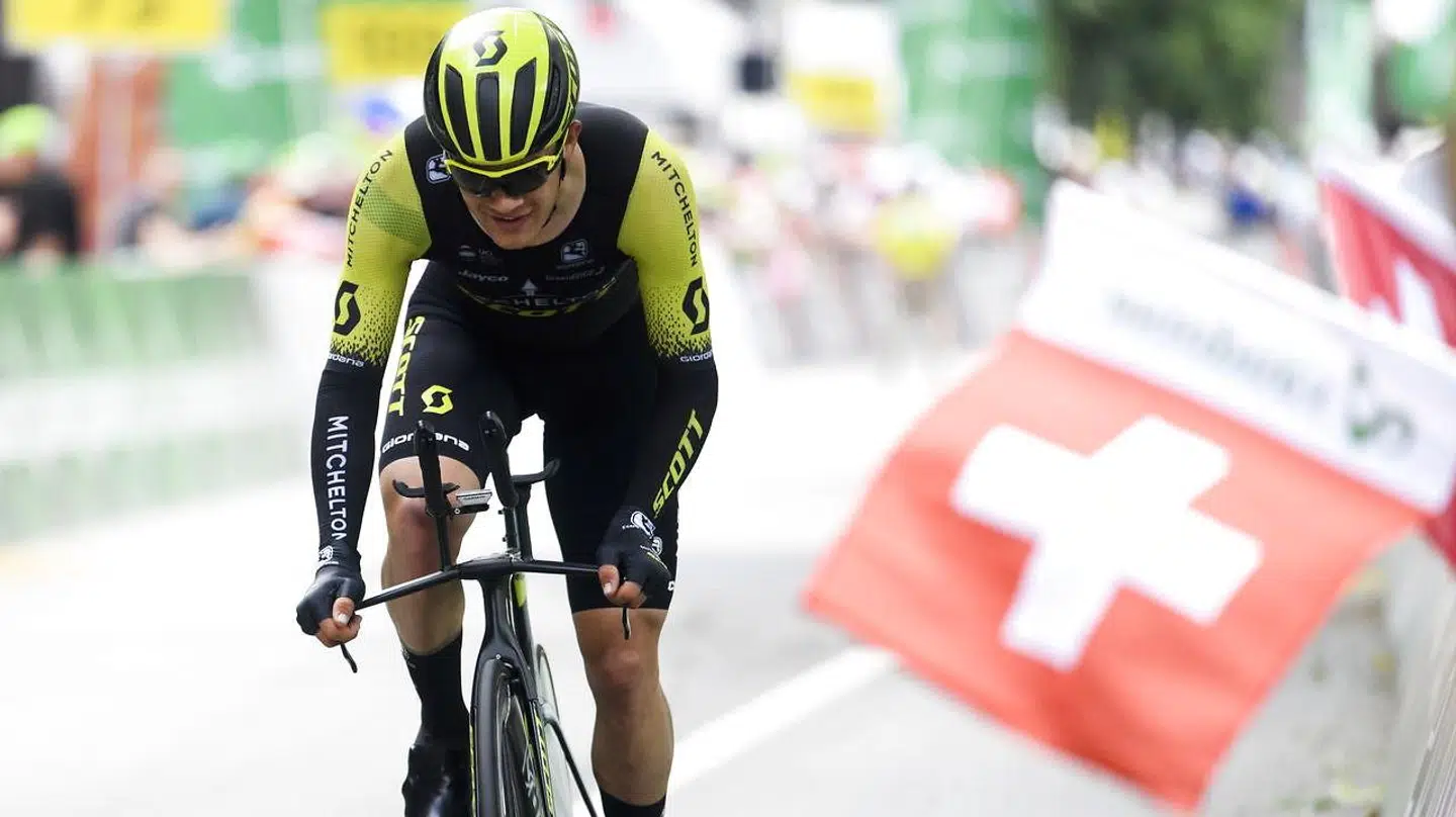 Christopher Juul-Jensen under Schweiz Rundt i 2018.