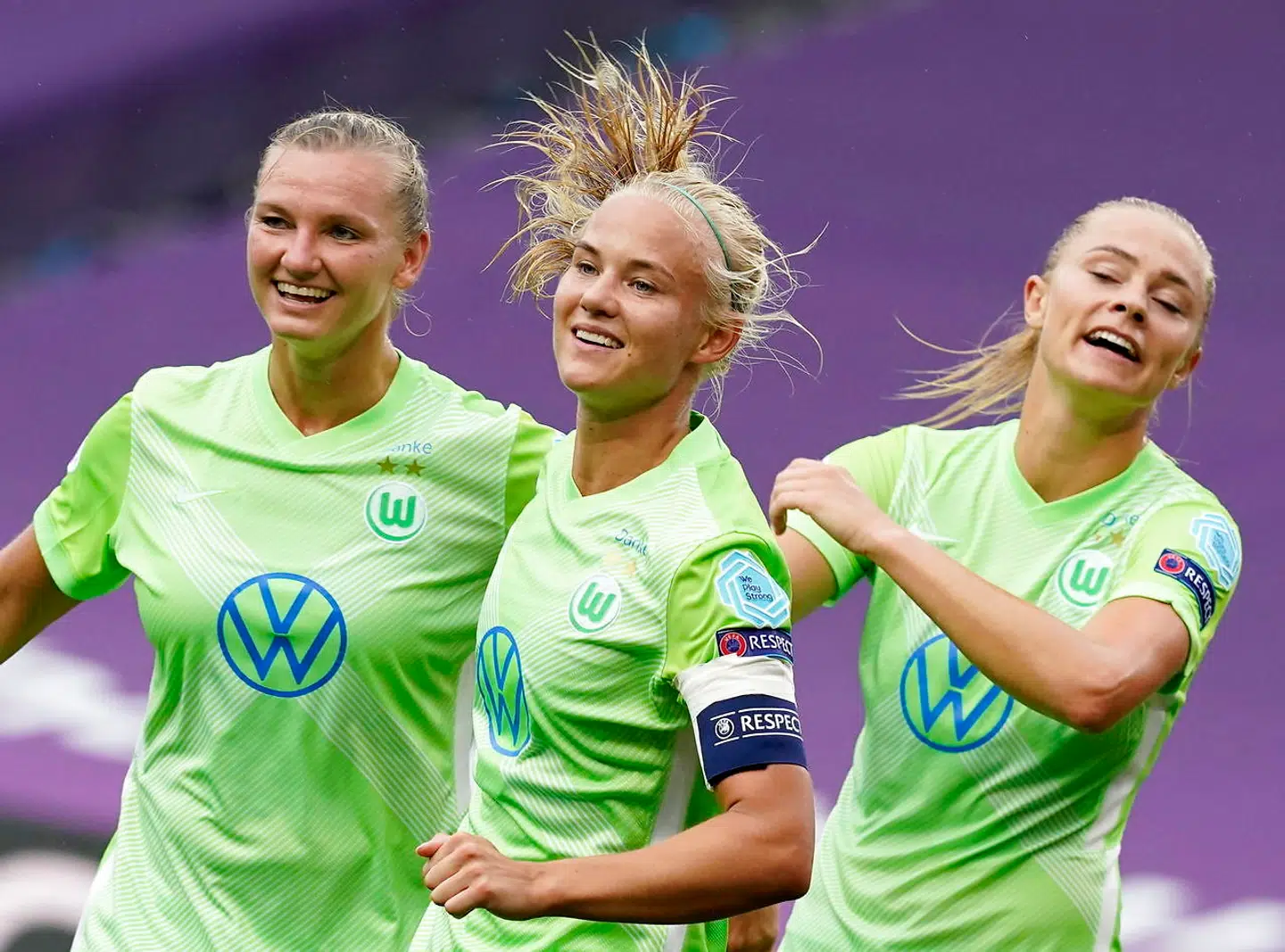 Pernille Harder har scoret 36 mål i 32 kampe i denne sæson.