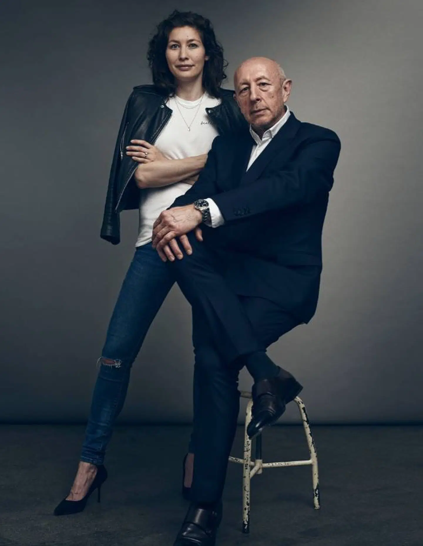 Eugen og Helle Silfen, som står bag det succesrige taskefirma Adax.