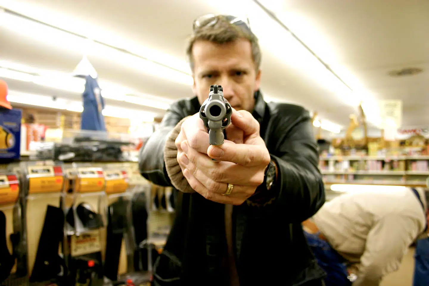 B.T. Henning Høeg ved egen Magnum - Dirty Harry's foretrukne.