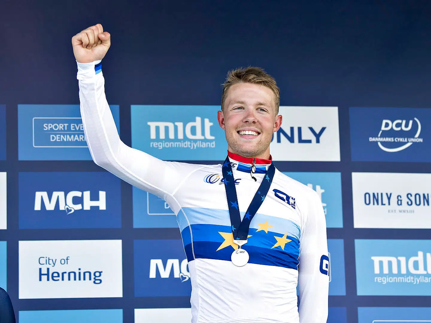I 2017 vandt Casper Pedersen U23-EM i linjeløb. Her slog han blandt andet Fabio Jakobsen, der senere er blevet til supersprinter hos Deceuninck-Quick Step.
