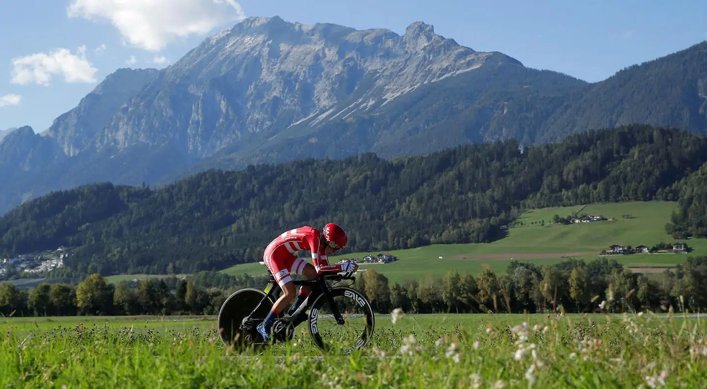 Cecilie Uttrup Ludwig i Dannebrogsuniformen i 2018.
