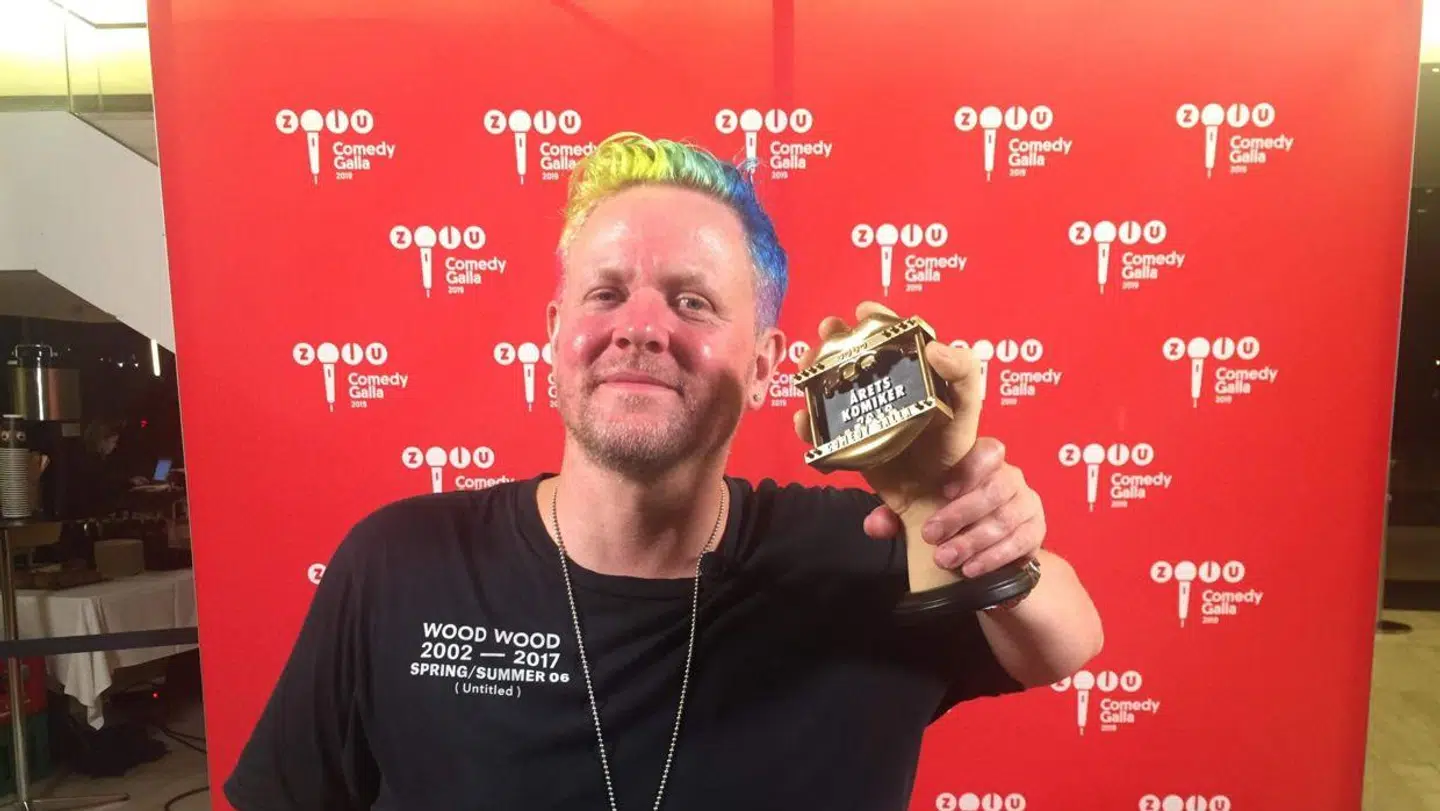 Anders Matthesen vandt torsdag aften prisen som 'Årets komiker' ved Zulu Comedy Galla'.