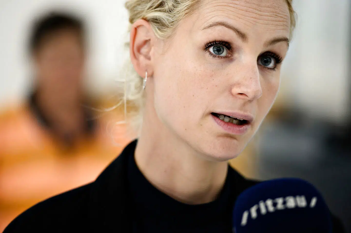 Pernille Skipper, da Enhedslisten ankommer til sættemøde om regeringens forslag til ret til tidligere tilbagetrækning, i Beskæftigelsesministeriet i København, fredag den 21. august 2020.. (Foto: Philip Davali/Ritzau Scanpix)