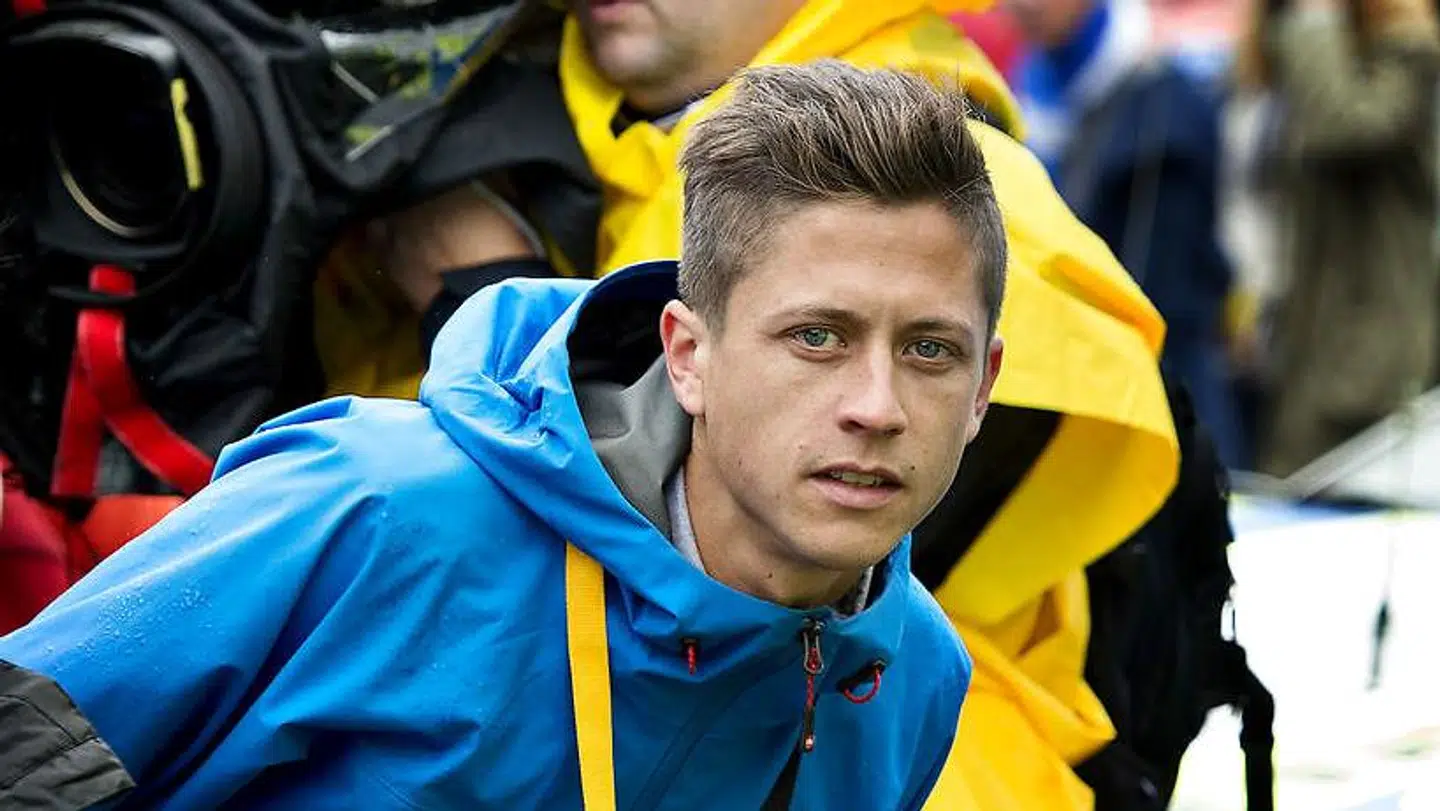 Rasmus Staghøj i aktion under Tour de France et tidligere år.