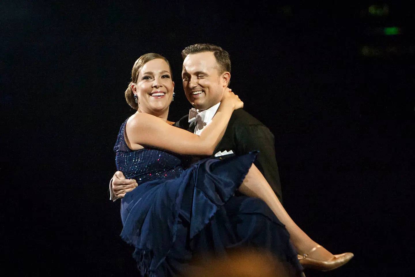 Thomas Evers Poulsen med Astrid Krag i 'Vild med dans' i 2014.