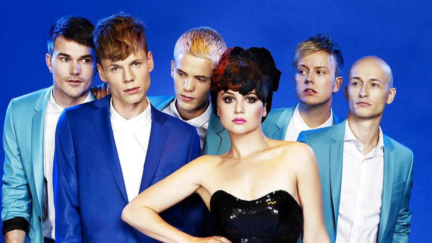 Alphabeat, som de så ud i 2009, da de hittede i England med albummet 'The Spell'.