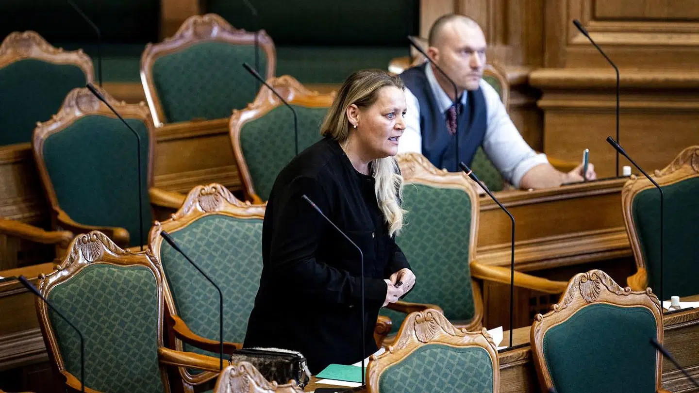 Karina Adsbøl (DF) er bestemt imod forslaget om at give øremærkede sygedage til kvinder med menstruationssmerter. Arkivfoto