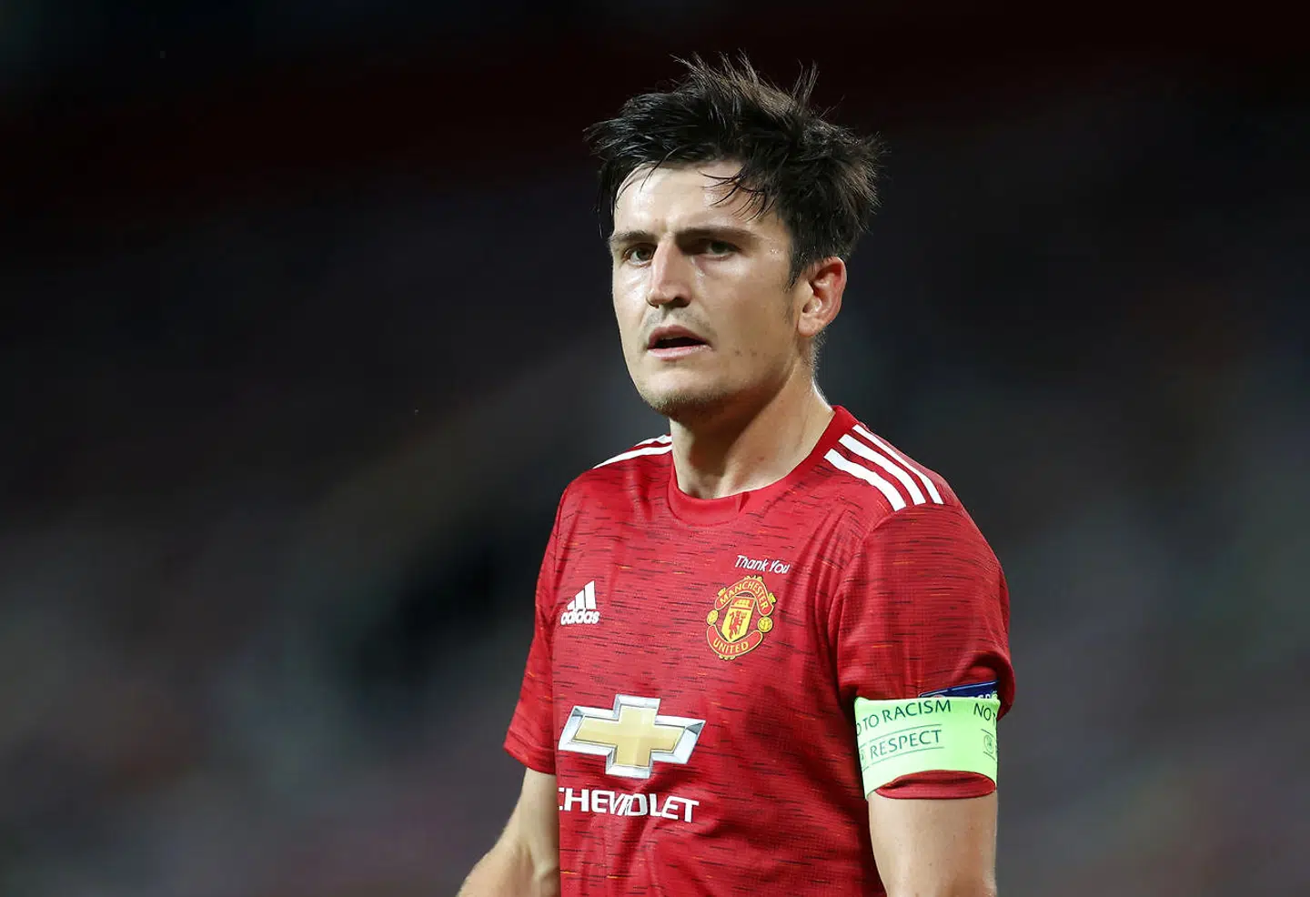 Sådan ser Harry Maguire ud på fodboldbanen.