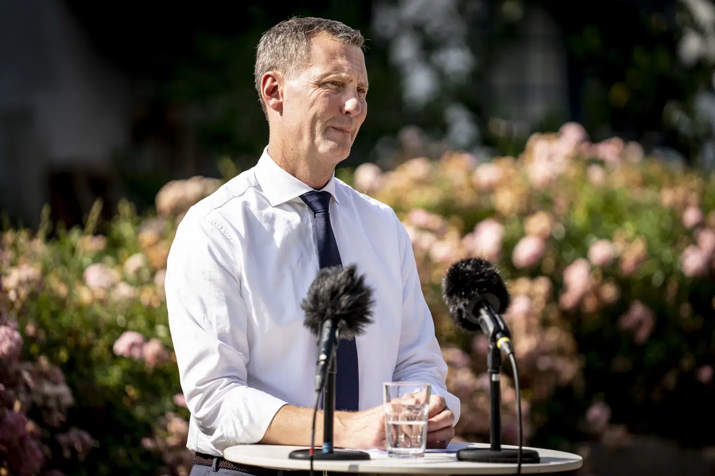 Justitsminister Nick Hækkerup (S) sagde på et pressemøde onsdag, at det kommende politiforlig forhåbentlig bliver et skridt i den rigtige retning (arkivfoto). Mads Claus Rasmussen/Ritzau Scanpix