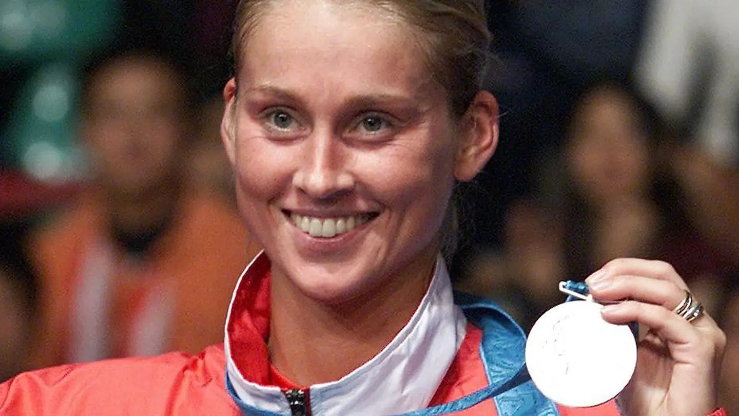 Camilla Martin vandt OL-sølv i 2000.
