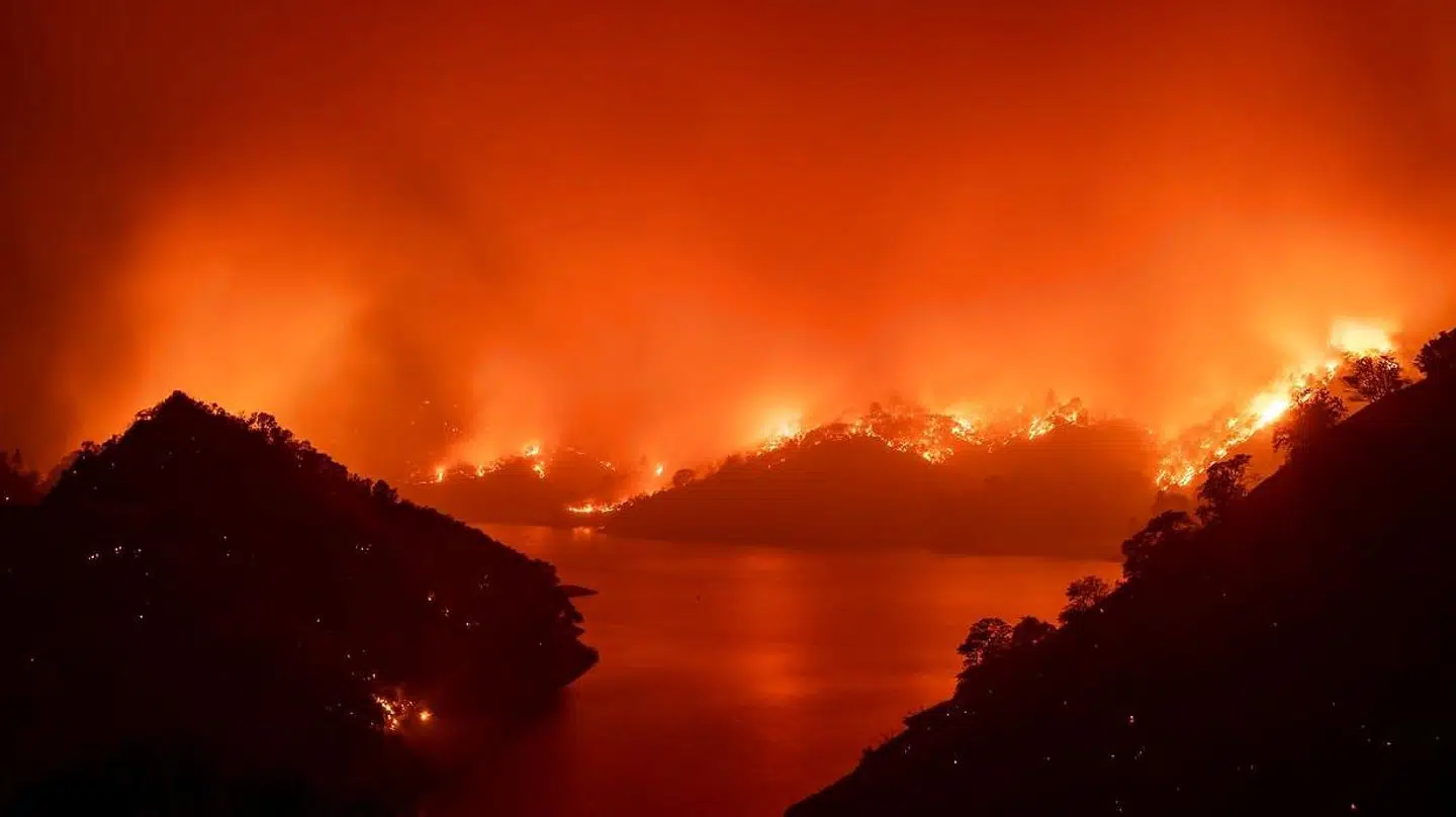 Mere end 360 skovbrande hærger lige nu i Californien.