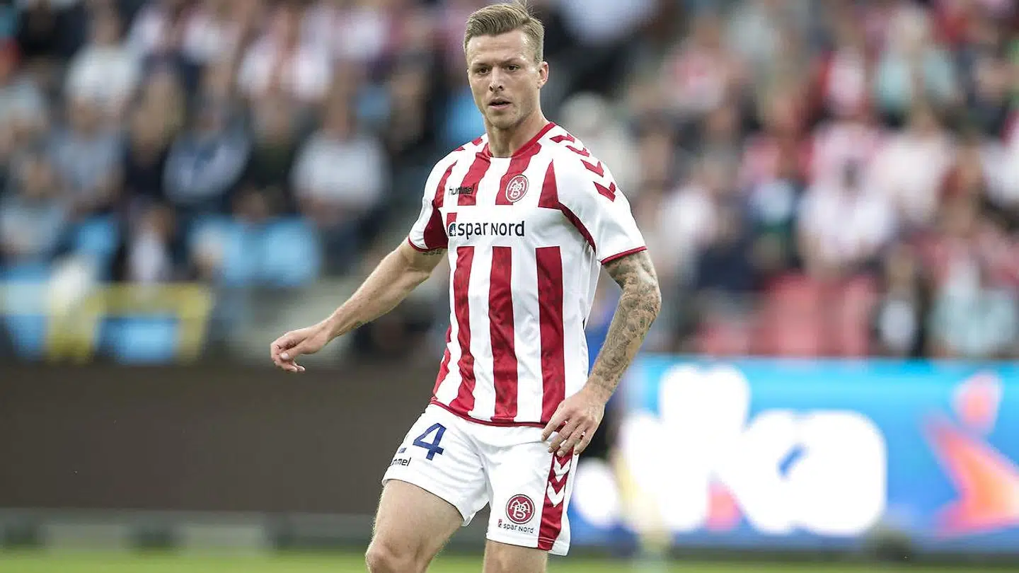 Casper Sloth, da han spillede i AaB.