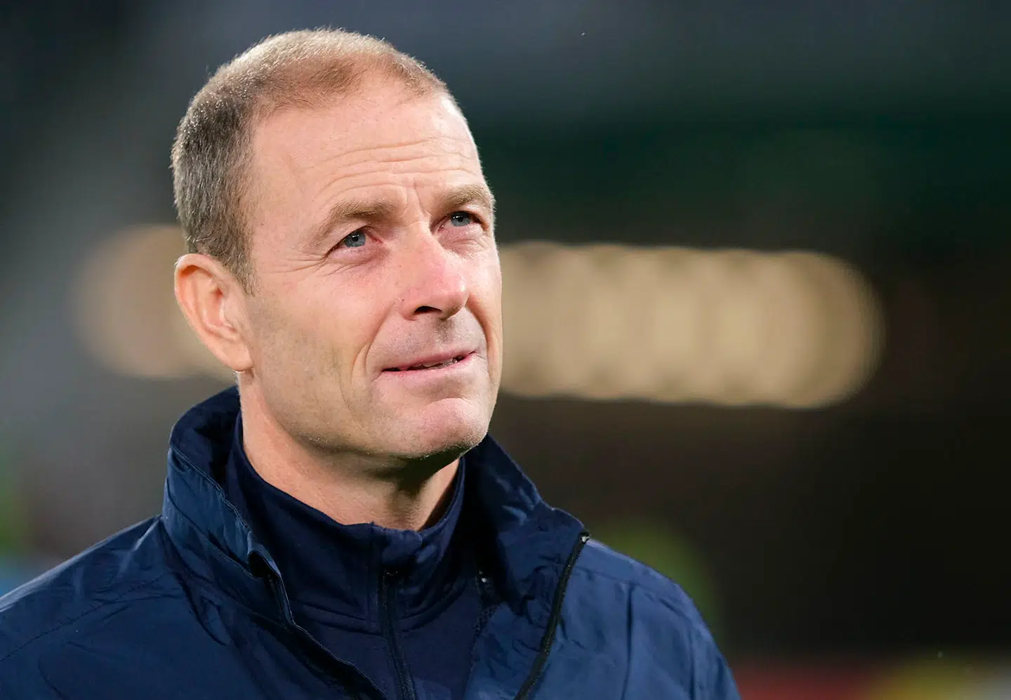 Ghent's Danish coach Jess Thorup attends the UEFA Europa League Group I football match VfL Wolfsburg v Ghent in Wolfsburg, northern Germany on November 7, 2019. Peter Steffen / dpa / AFP