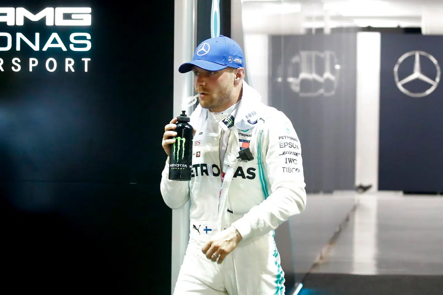 I 2019 var Valtteri Bottas' kørerdragt hvid.