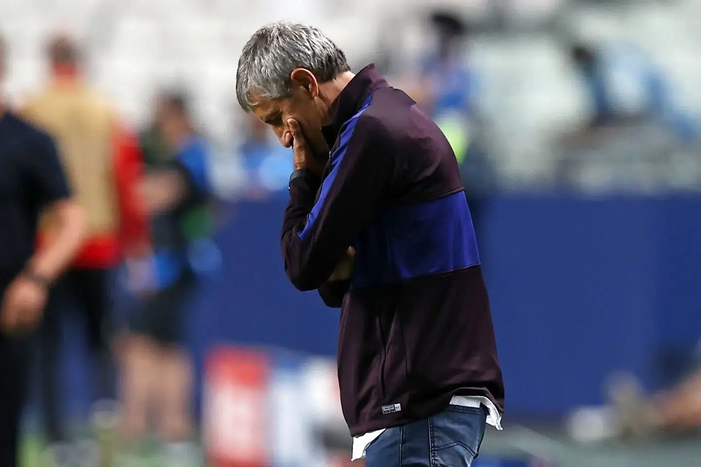 Quique Setien var manden i spidsen for FC Barcelona, da klubben led sit største Champions League-nederlag nogensinde.