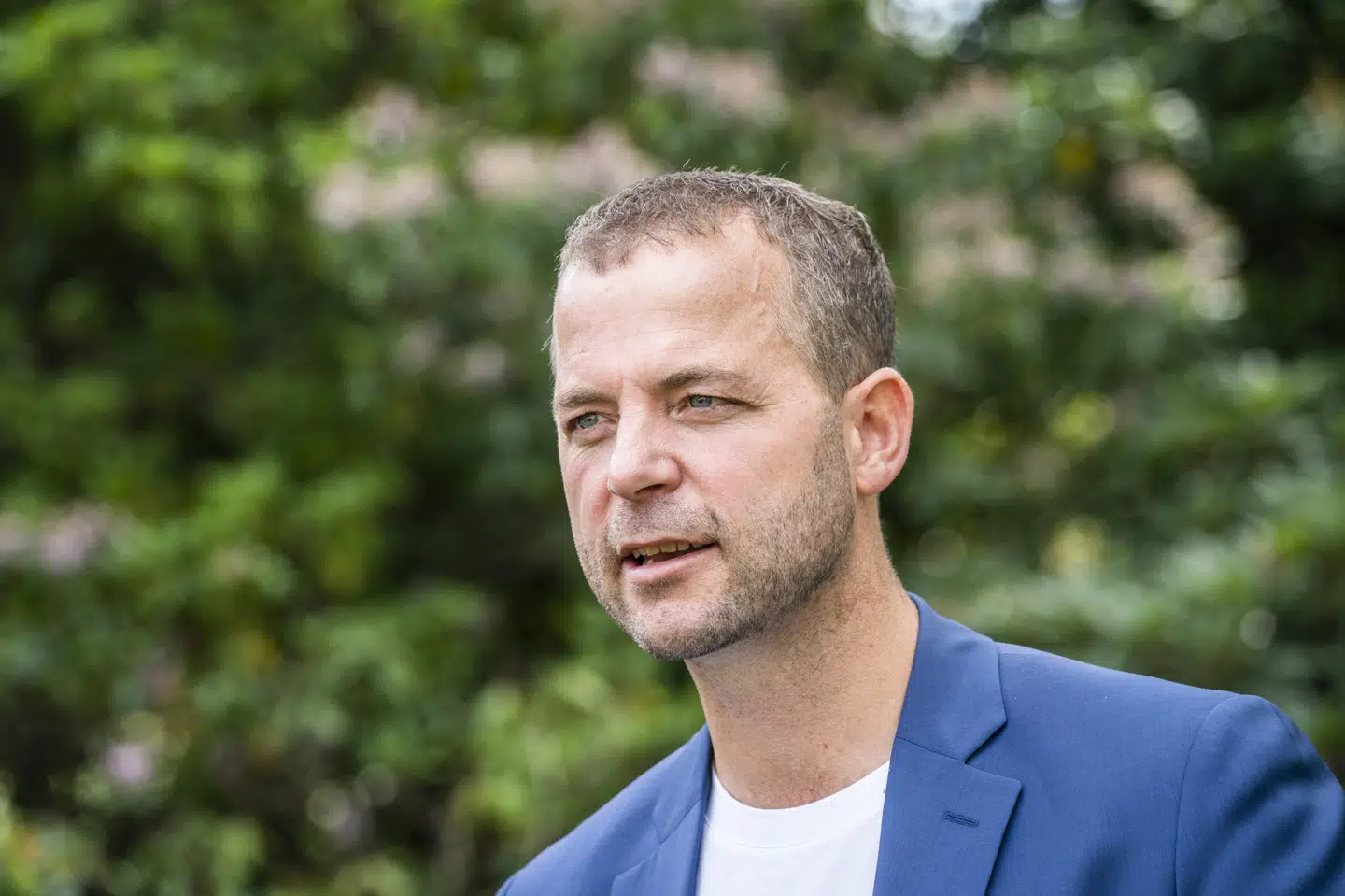 - Vores altoverskyggende prioritet er at bekæmpe klimaforandringerne, siger De Radikales leder Morten Østergaard. (Arkivfoto). Ida Marie Odgaard/Ritzau Scanpix