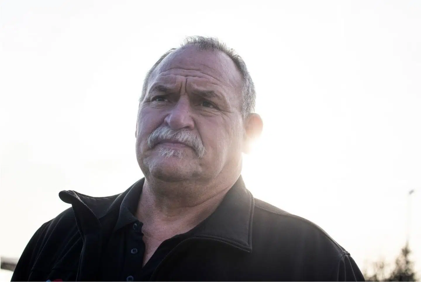 Arne Juhl fotograferet hjemme i januar.