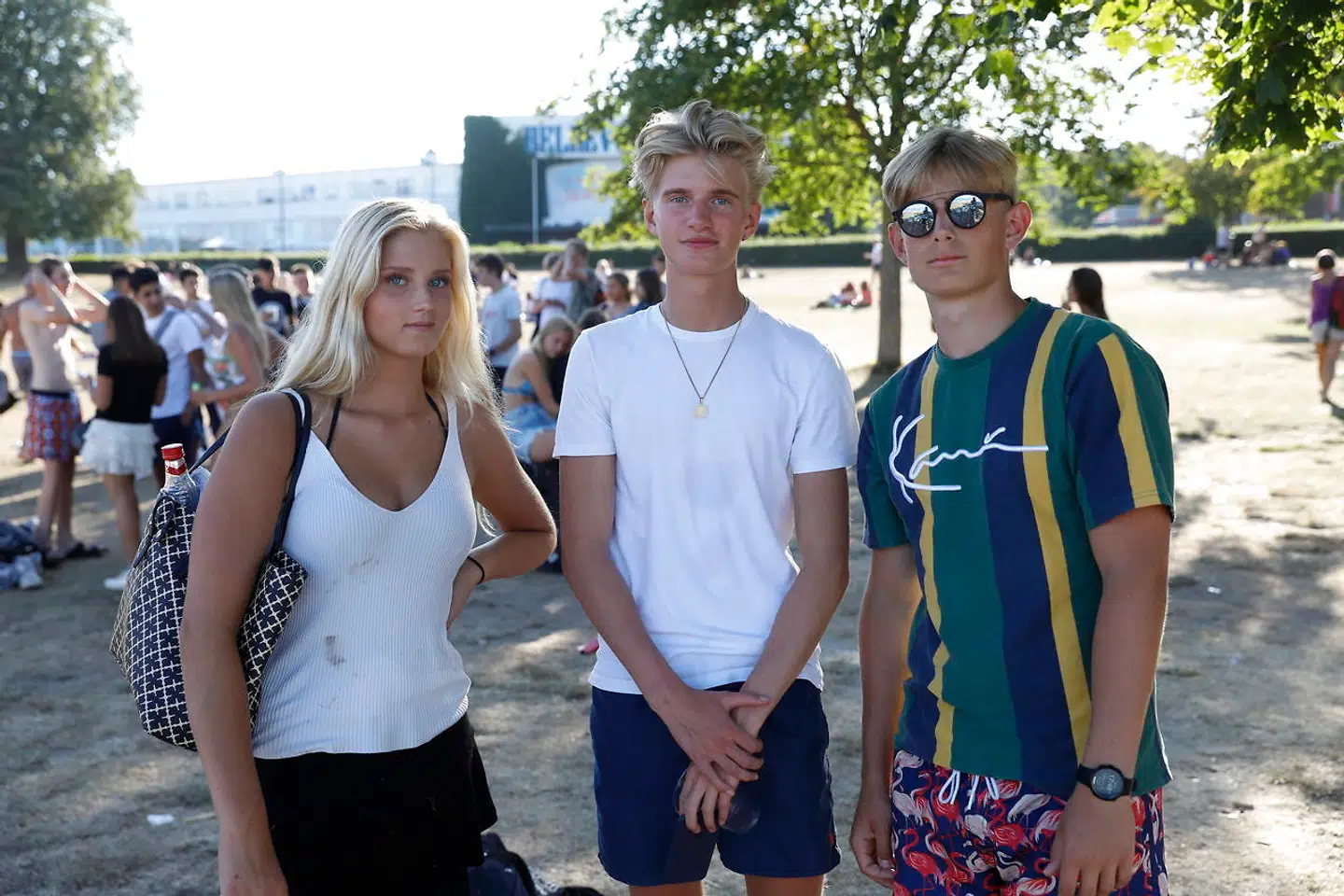 Maria Kampler, Christoffer Hansen og Victor, 1.g, Lyngby Handelsgymnasium